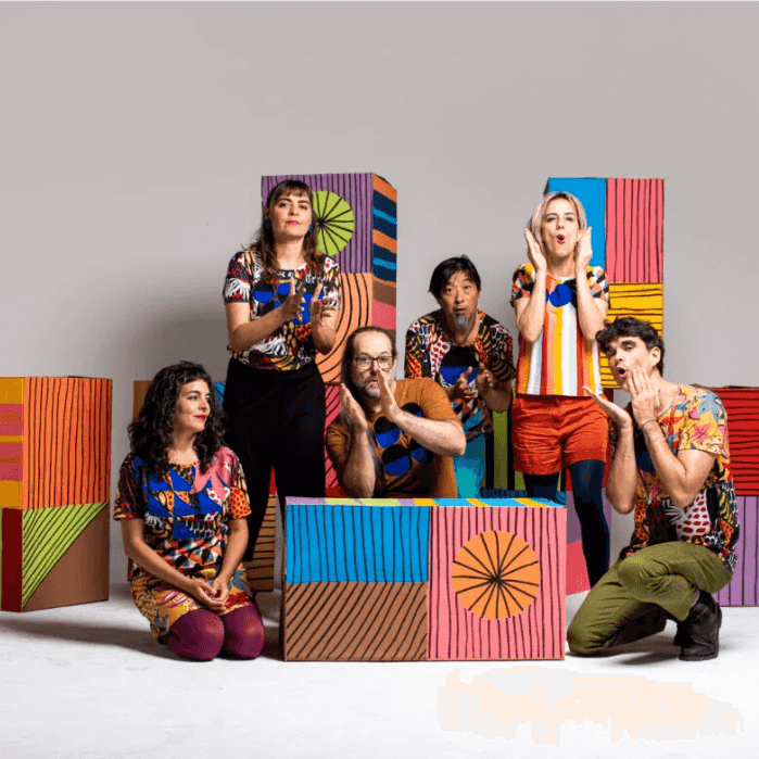 Banner do evento Barbatuquices – Show do grupo Barbatuques