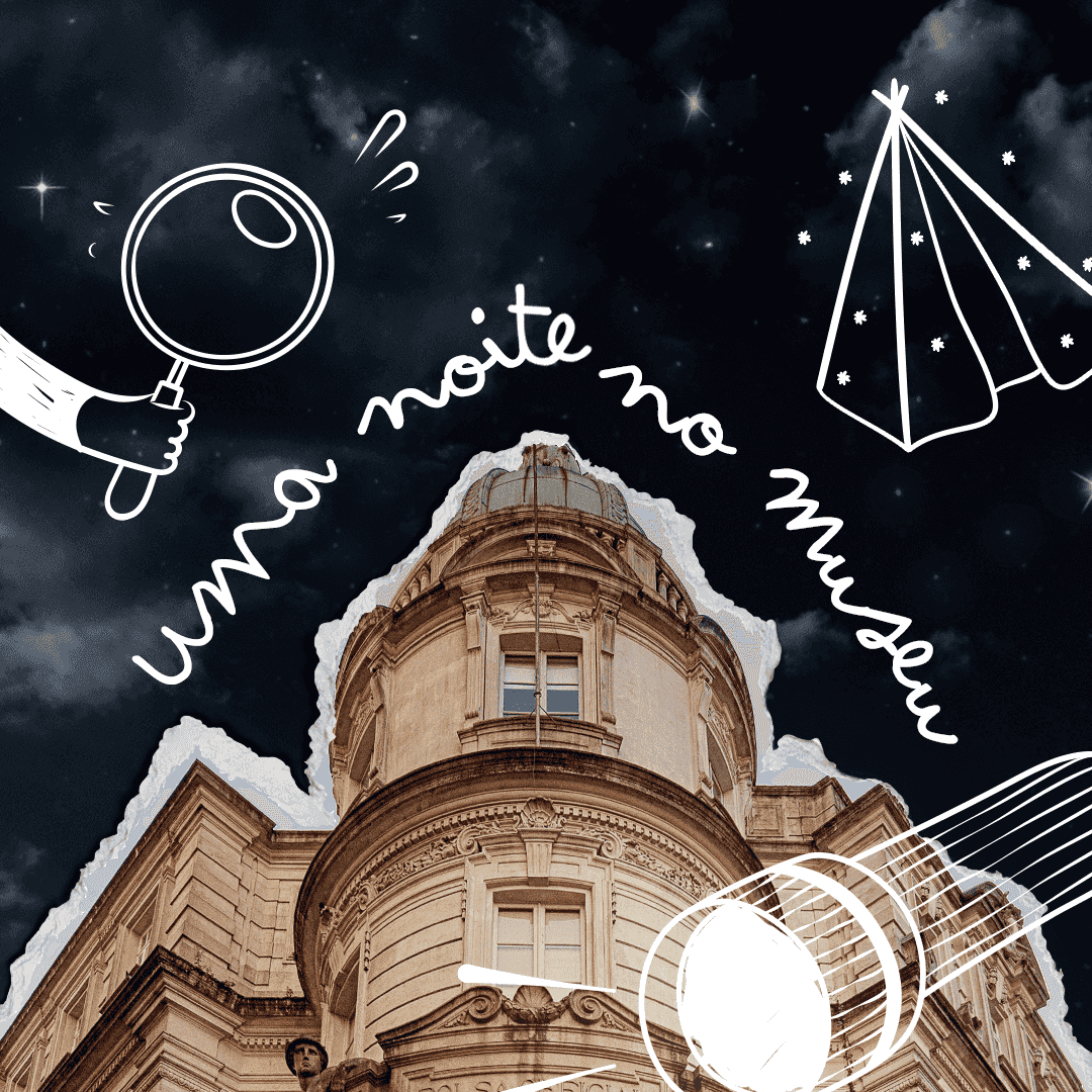 Banner do evento Dia das Crianças | Uma noite no Museu