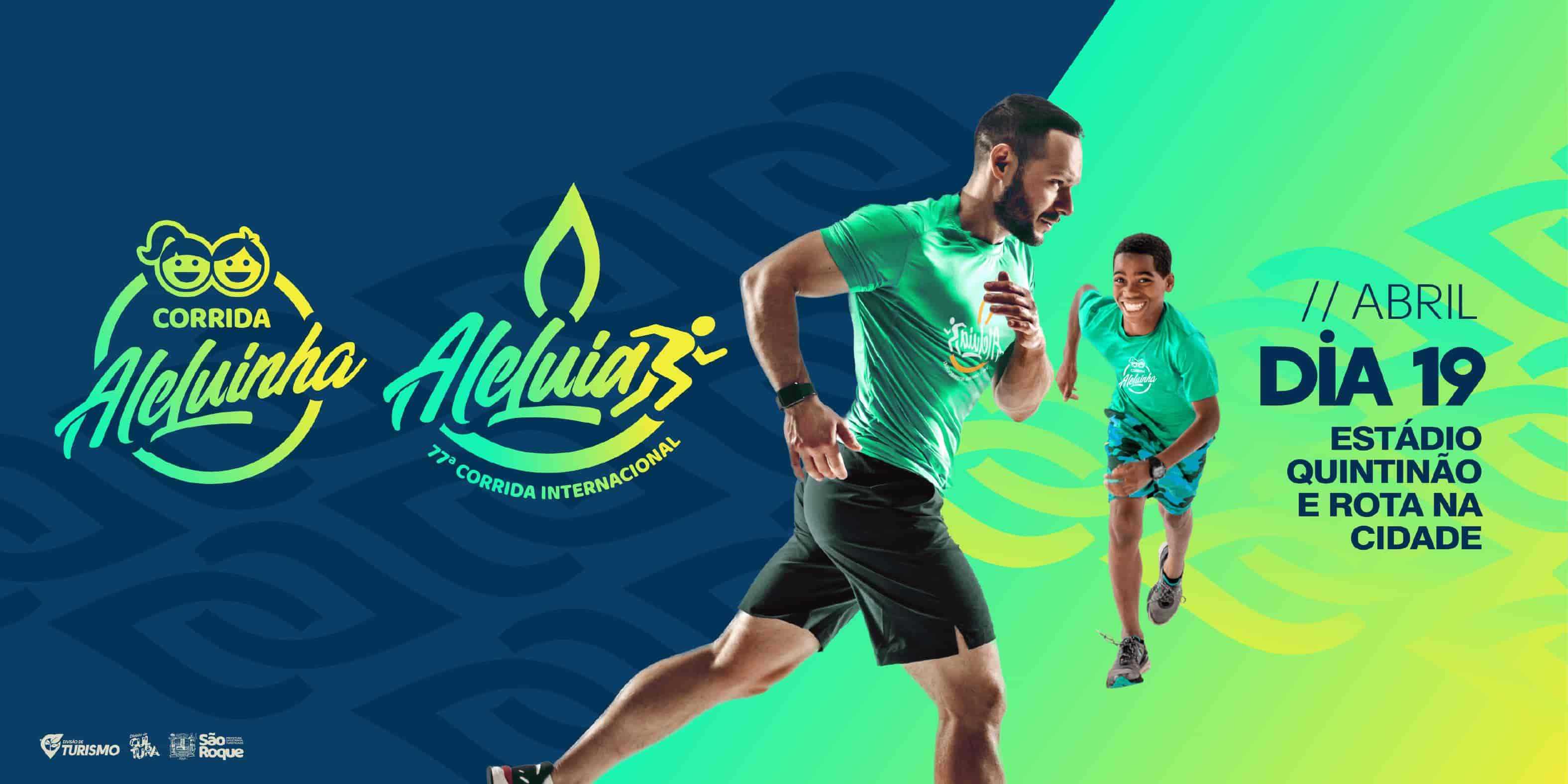 Banner do evento 77° Corrida Internacional de Aleluia