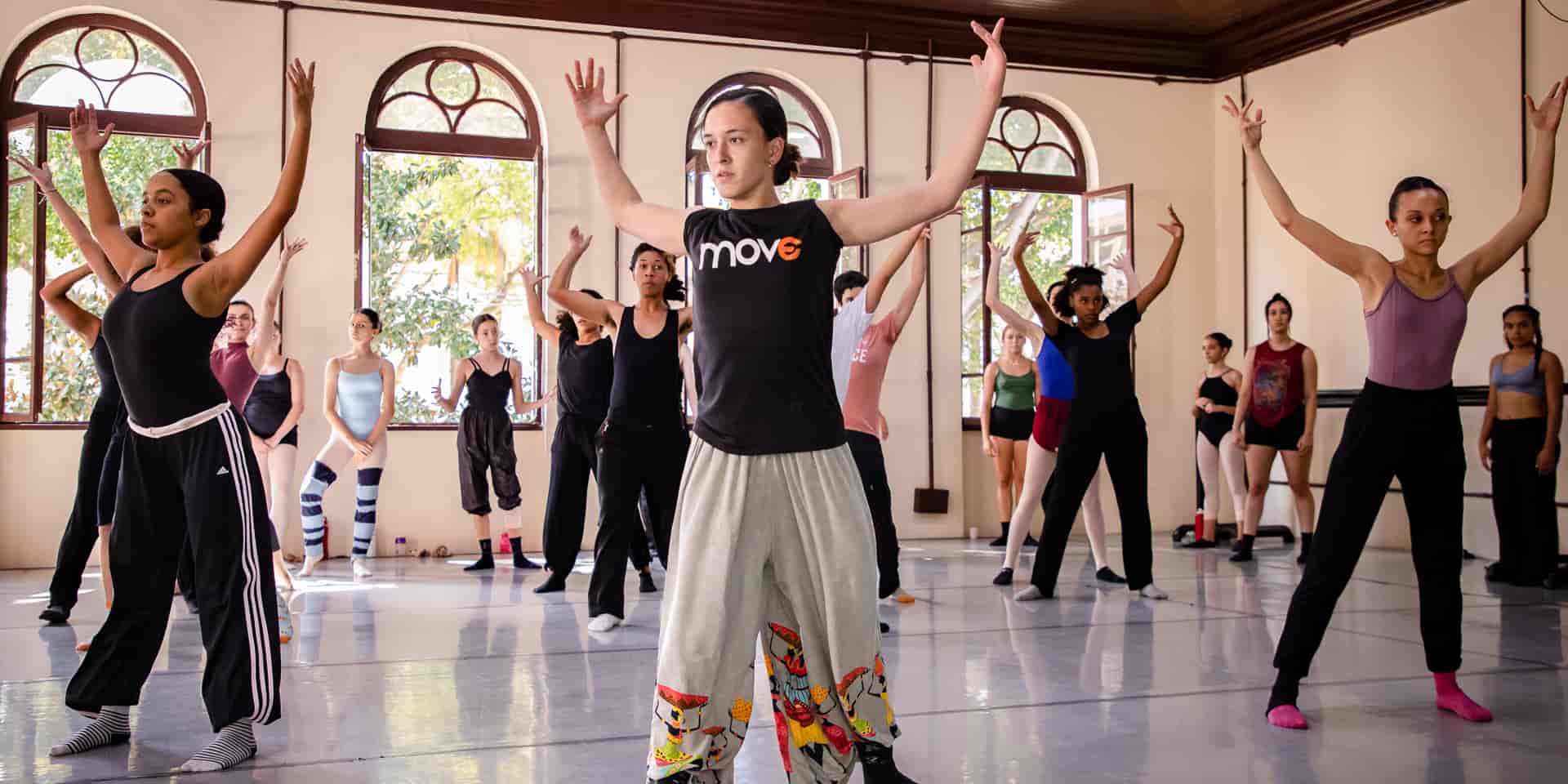 Banner do evento SPCD | OFICINA GRATUITA DE DANÇA CONTEMPORÂNEA – BARUERI / SP