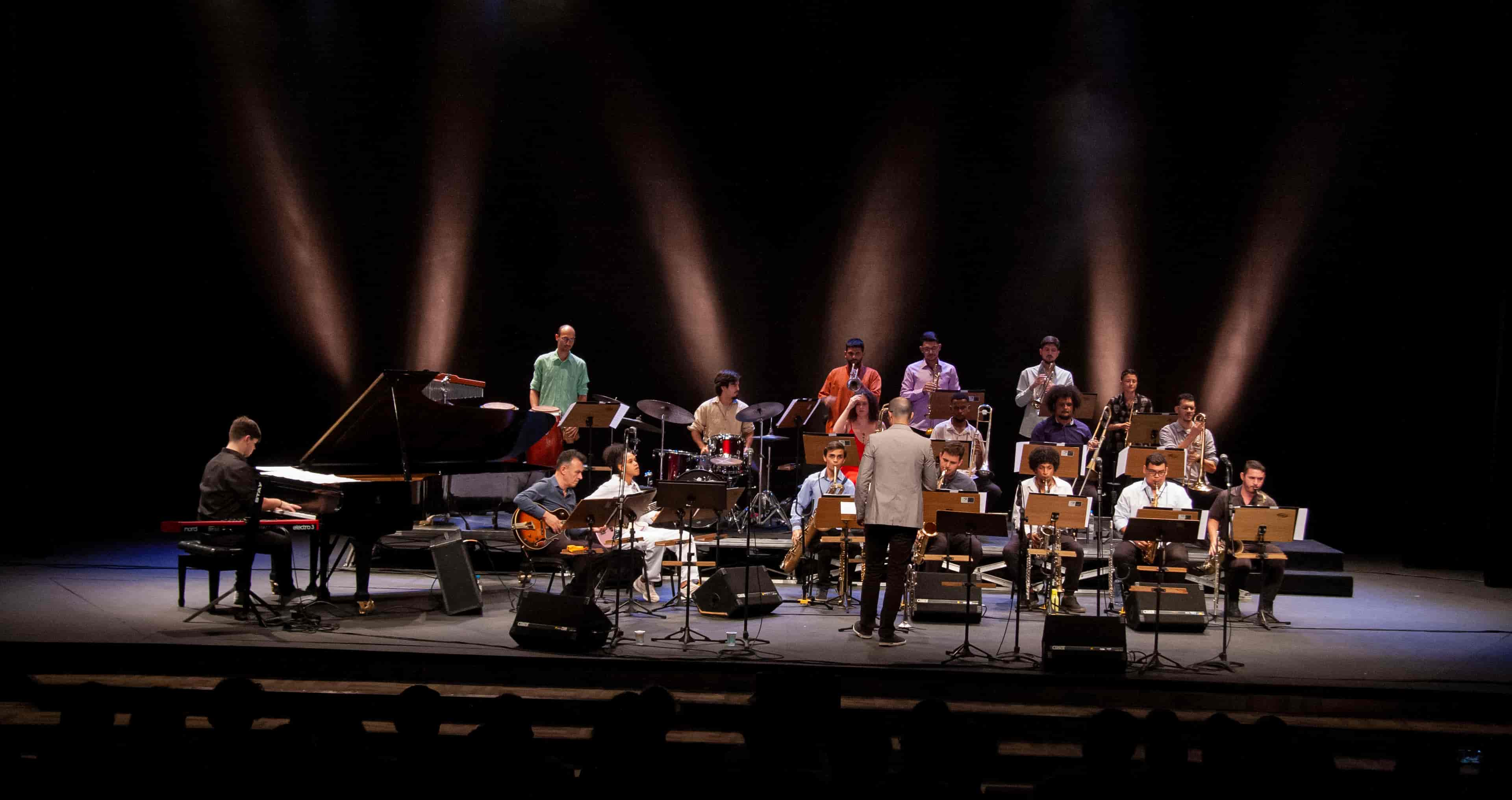 Banner do evento Concerto: Big Band do Conservatório de Tatuí