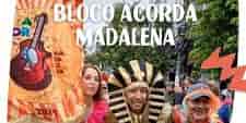 Banner do evento Bloco Acorda Madalena