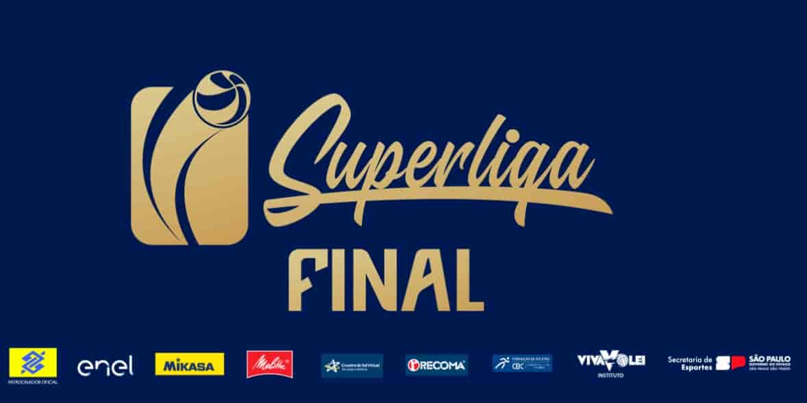 Banner do evento Final da Superliga de vôlei masculino
