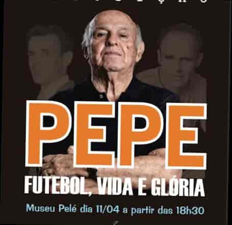 Banner do evento Museu Pelé - Exposição José Macia – o eterno “Canhão da Vila”