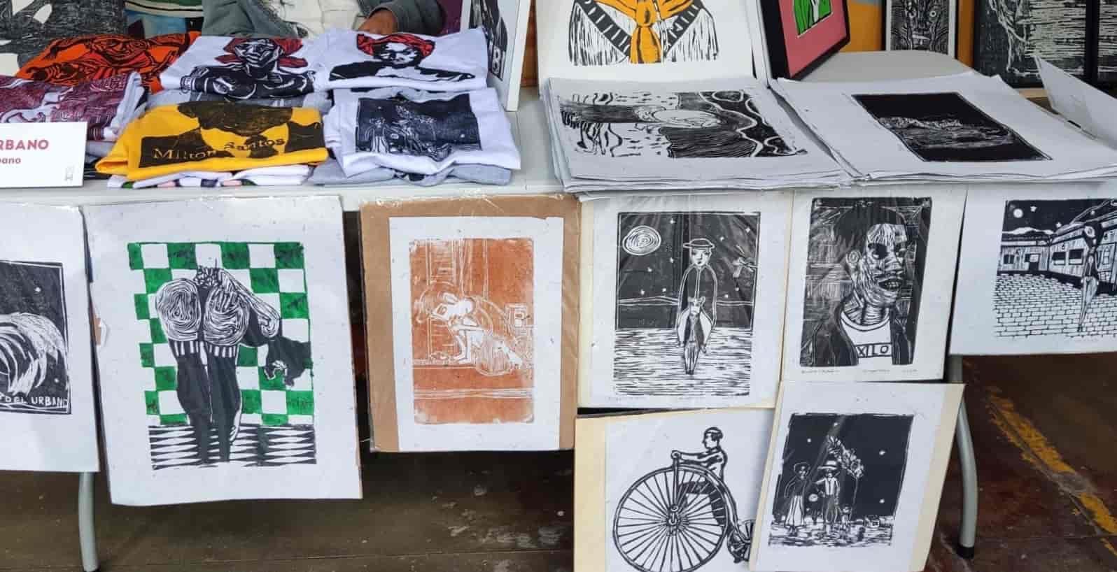 Banner do evento Feira de Artes Gráficas do Museu Afro Brasil