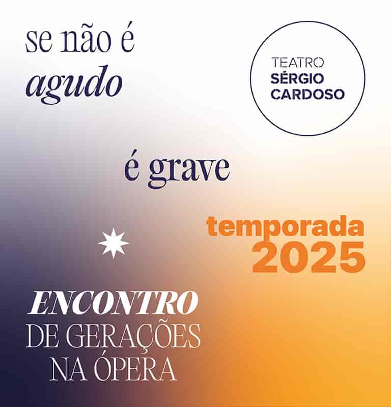 Banner do evento Se Não é Agudo, é Grave - Encontro de Gerações