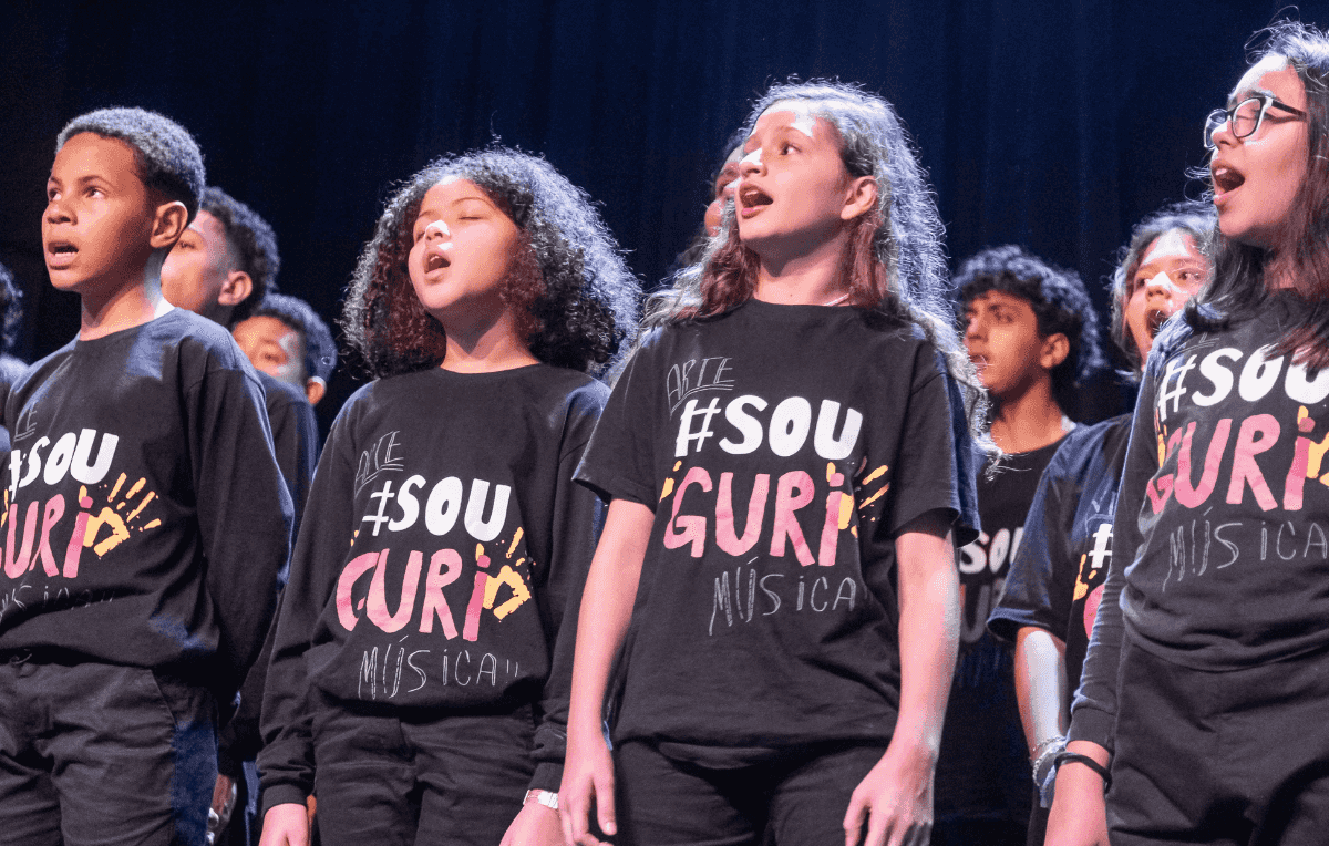 Banner do evento Concerto do Coral do GURI de São Vicente