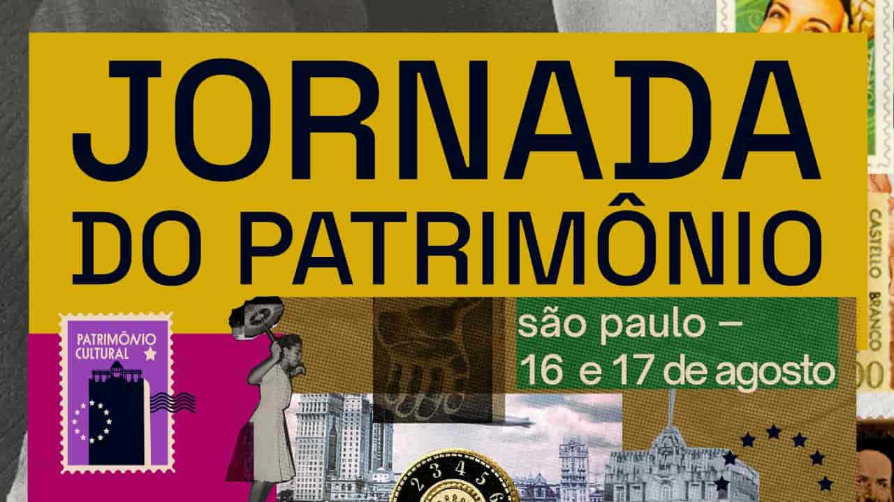 Banner do evento Jornada do Patrimônio 2025 - Tempo em Sentidos 