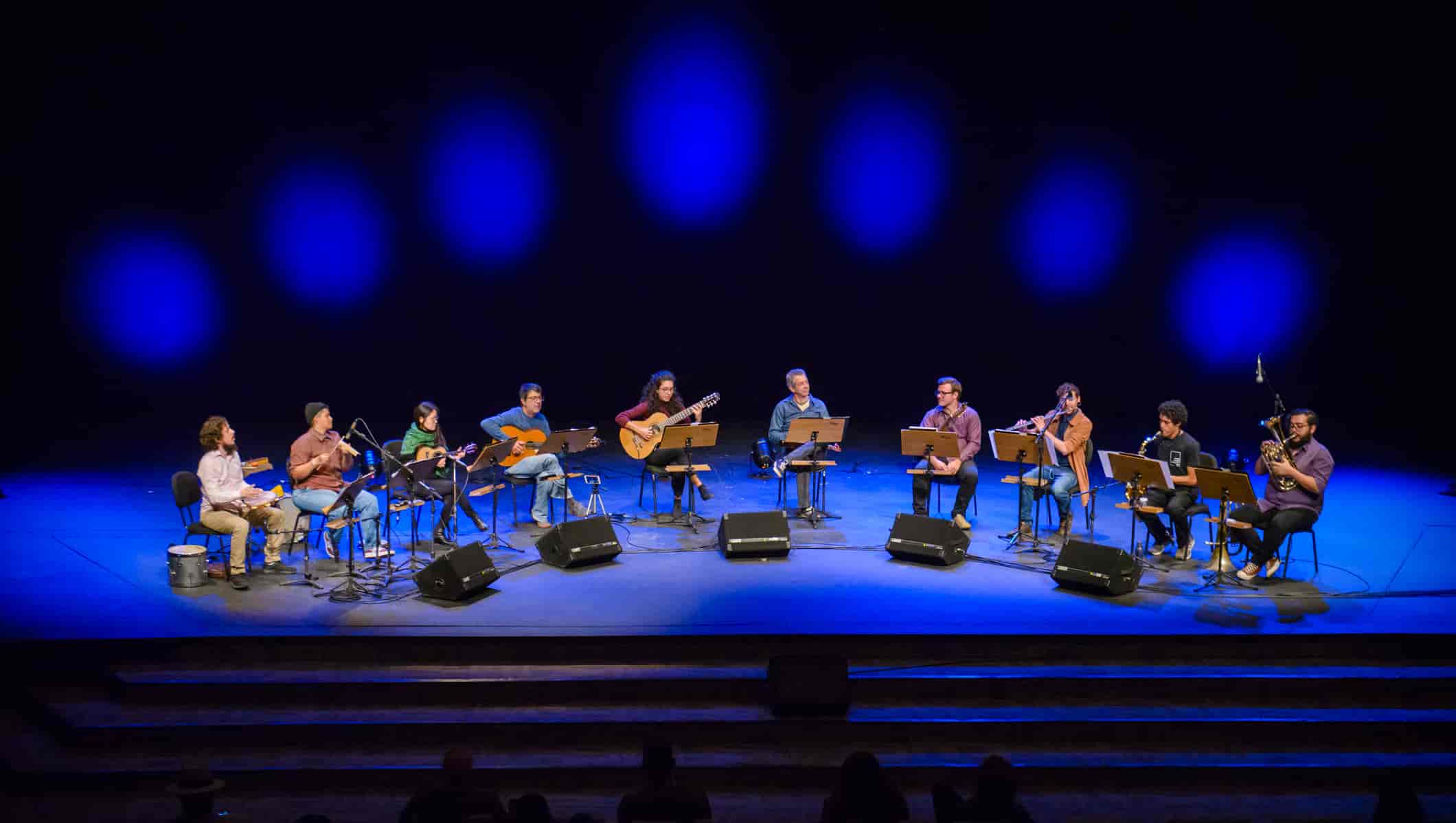Banner do evento Concerto: Grupo de Música Raiz, Grupo de Choro e Hilda Maria