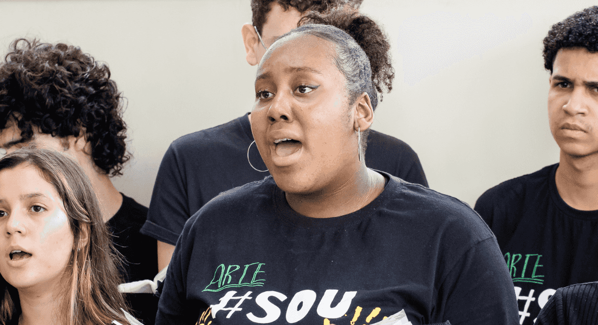 Banner do evento Concerto do Coral do GURI de Lorena