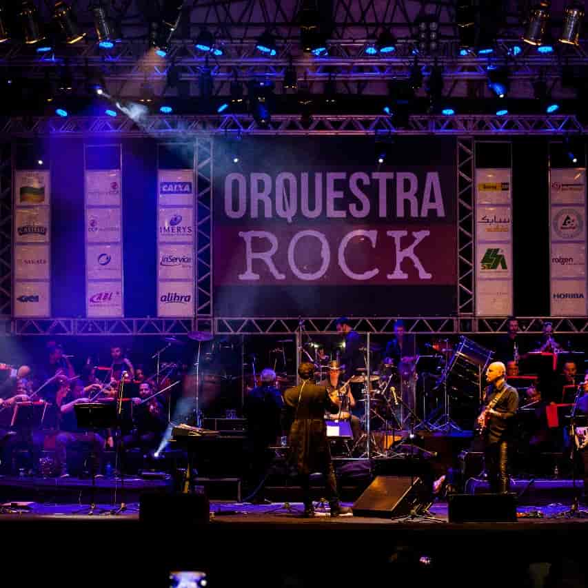 Banner do evento Orquestra Rock faz show Tributo ao Queen em Campinas