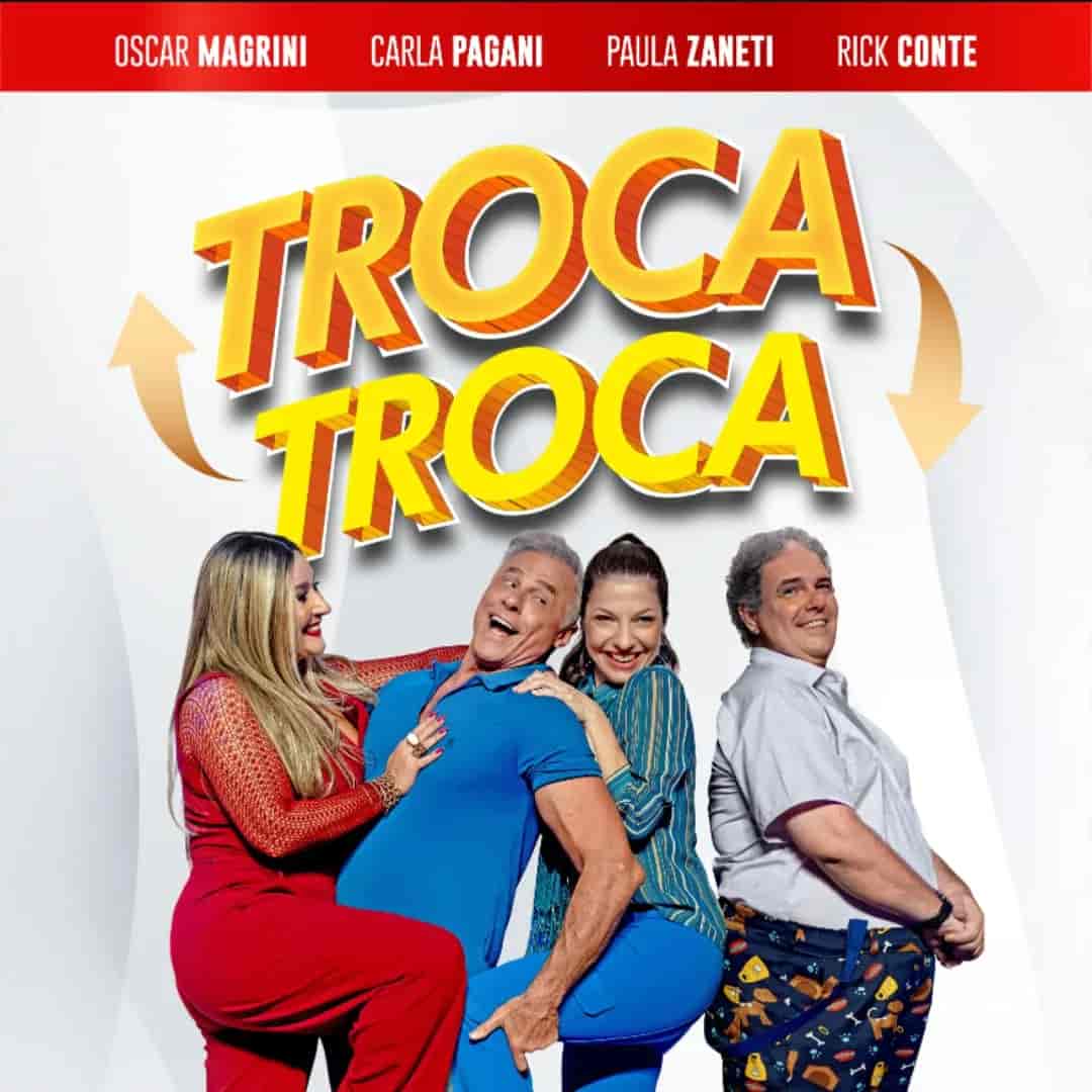 Banner do evento PEÇA TEATRAL TROCA-TROCA