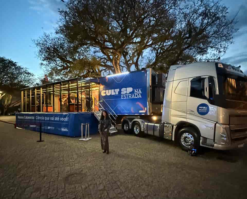 Banner do evento Carreta Museu Catavento, Ciência que vai até você - Sorocaba