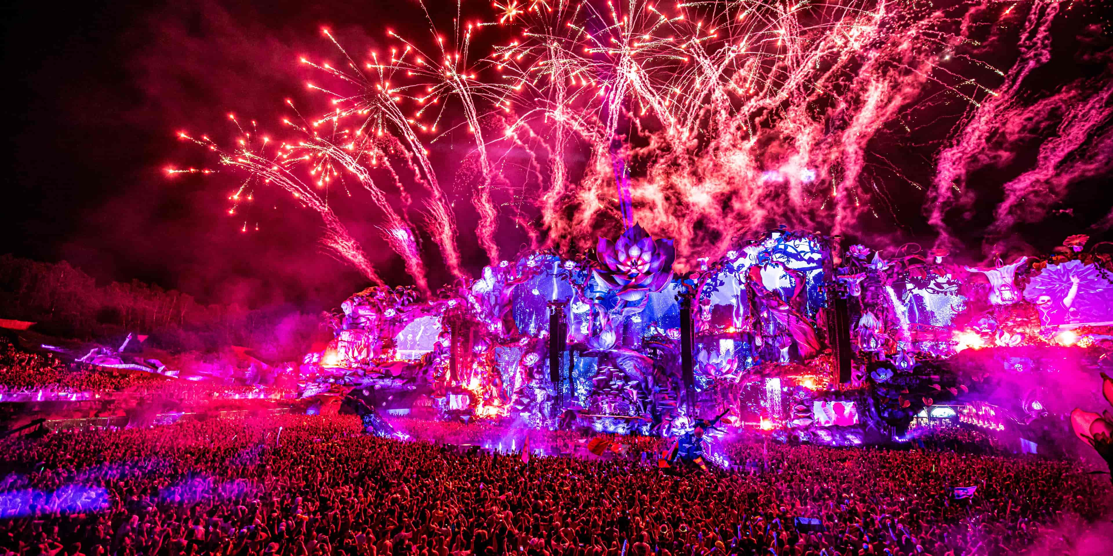 Banner do evento Tomorrowland Brasil 2025