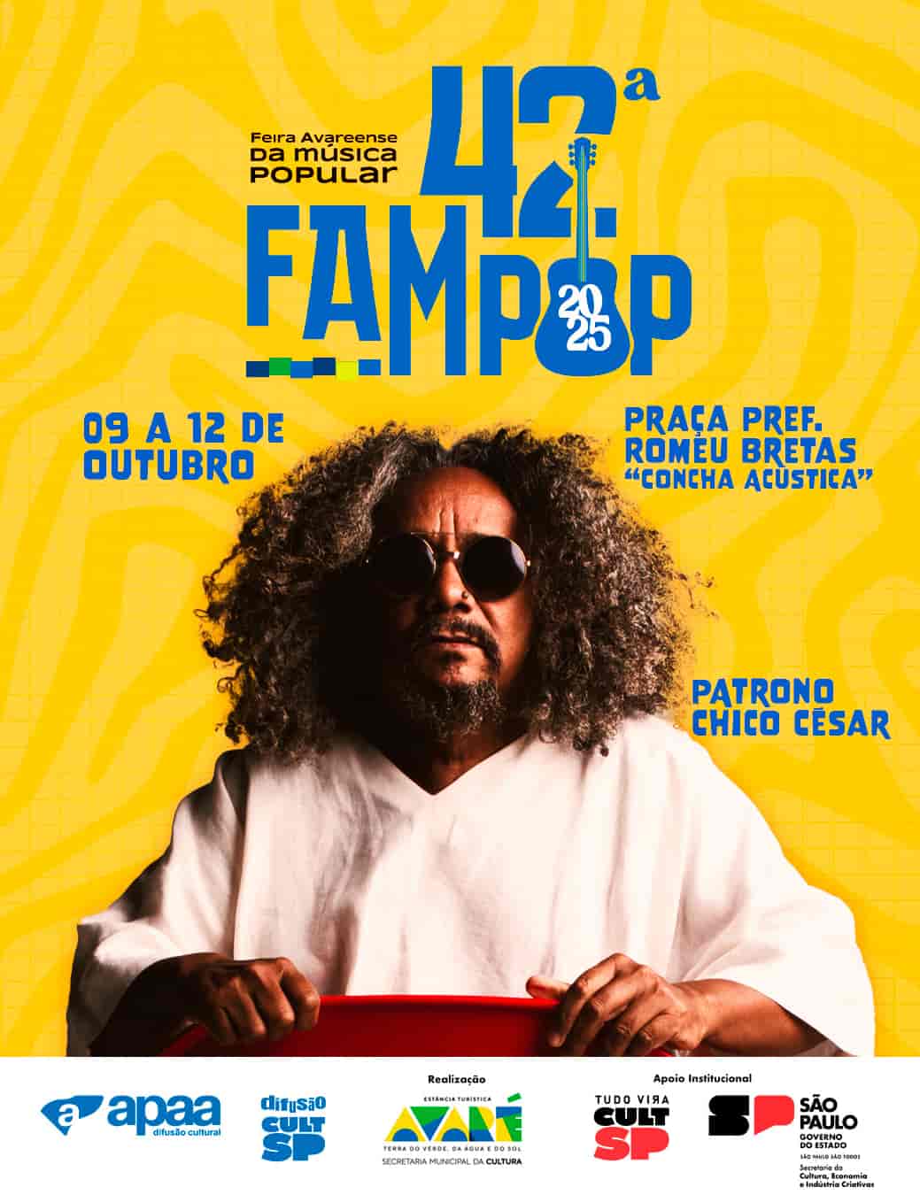 Banner do evento 42ª FAMPOP -