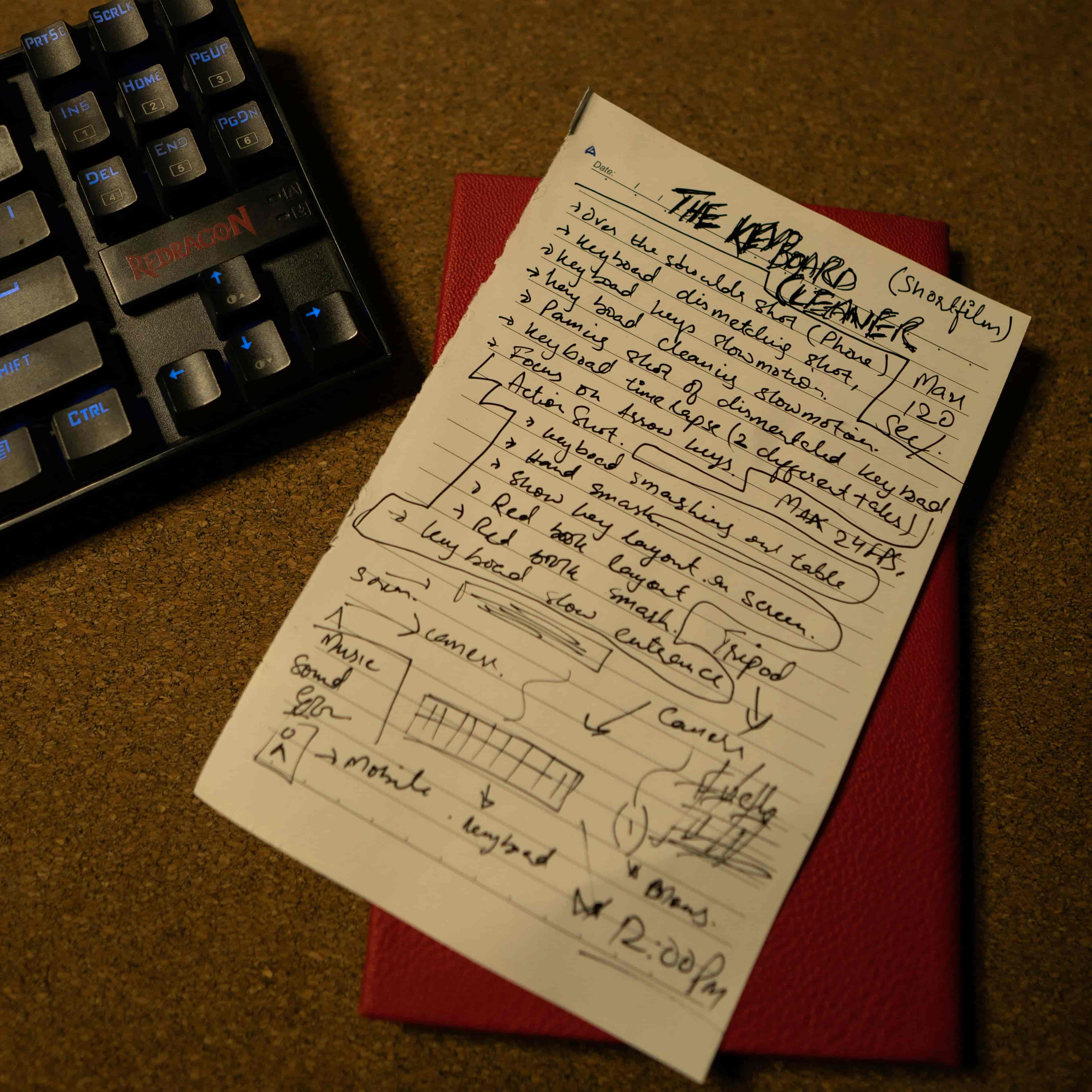 Banner do evento Orientação de roteiro para curta-metragem 