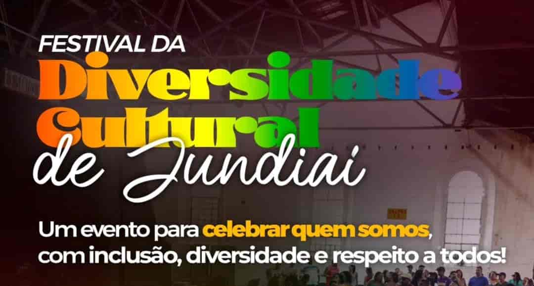 Banner do evento Festival da Diversidade Cultural de Jundiaí