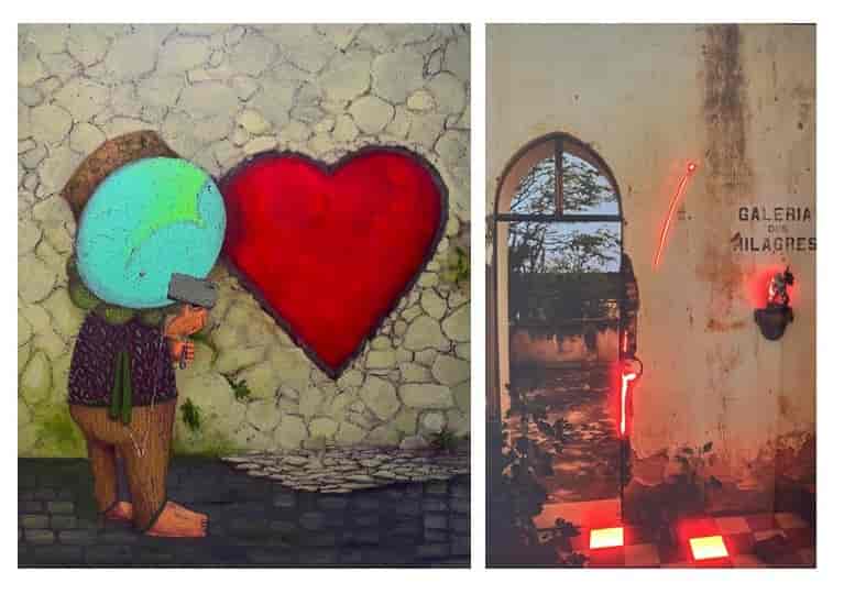 Banner do evento Galeria Kovak & Vieira abre individual de André Mogle com Allan Souza Lima e Jota Andrade