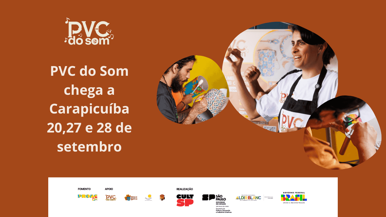 Banner do evento PVC do Som