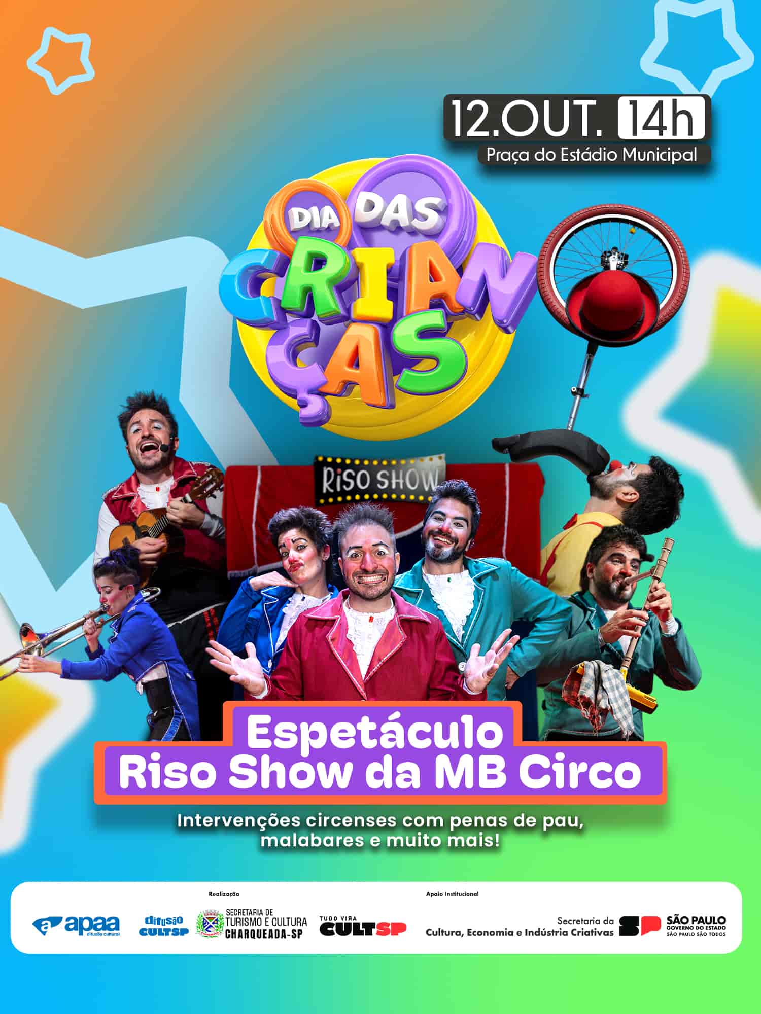 Banner do evento Festa Dia das Crianças