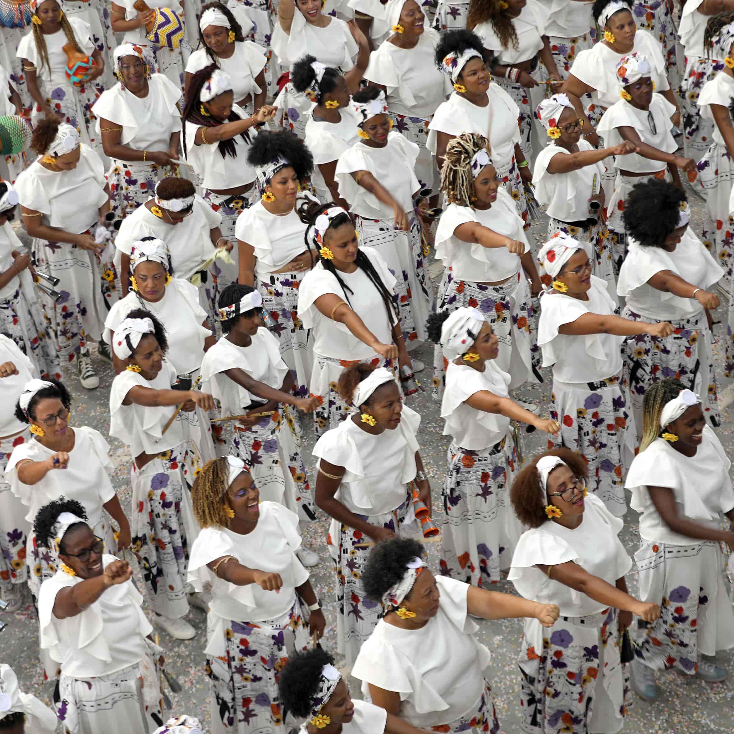 Banner do evento Ensaios abertos: Bloco Afro Ilu Obá de Min 