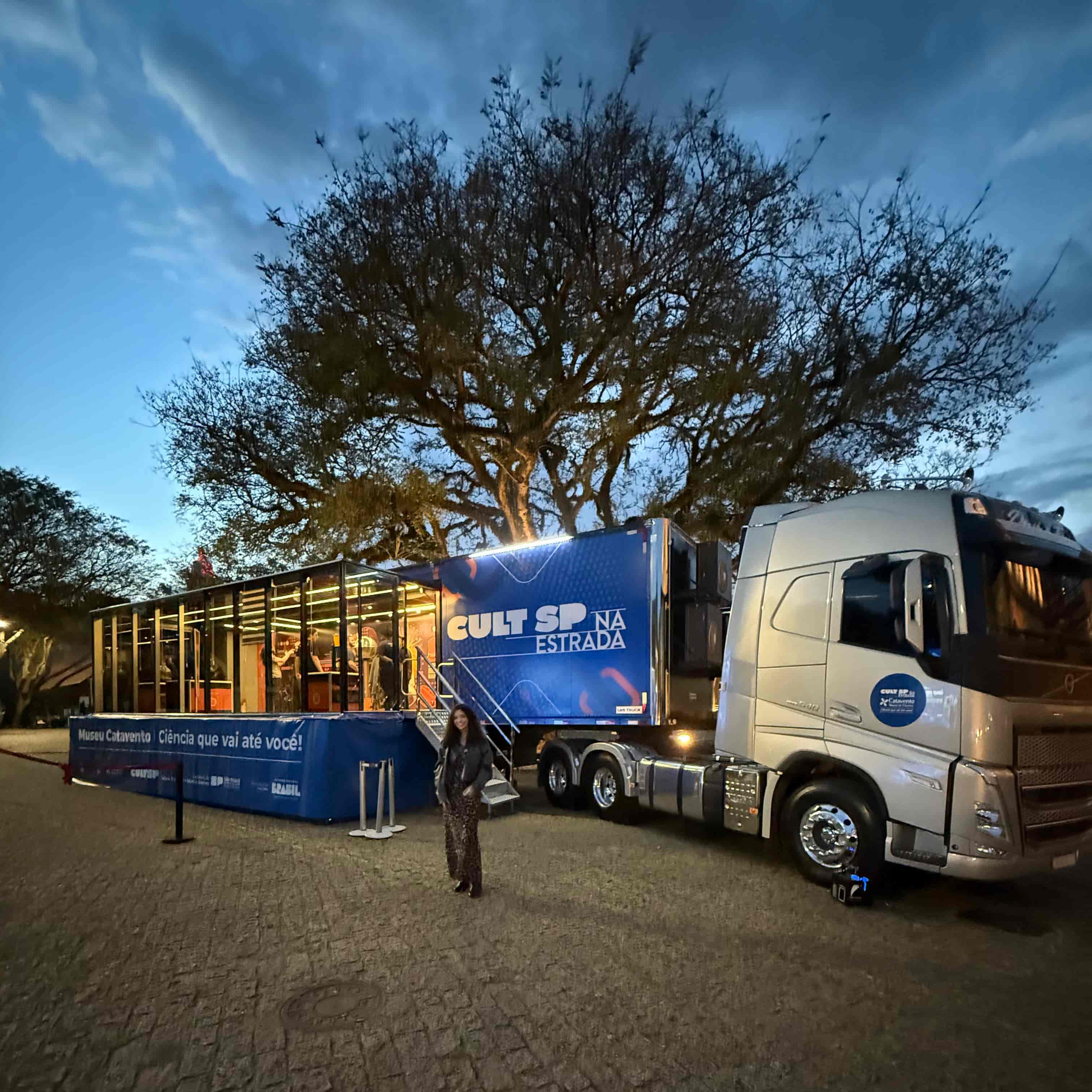 Banner do evento Carreta Itinerante "Museu Catavento: Ciência que vai até você" - Marília