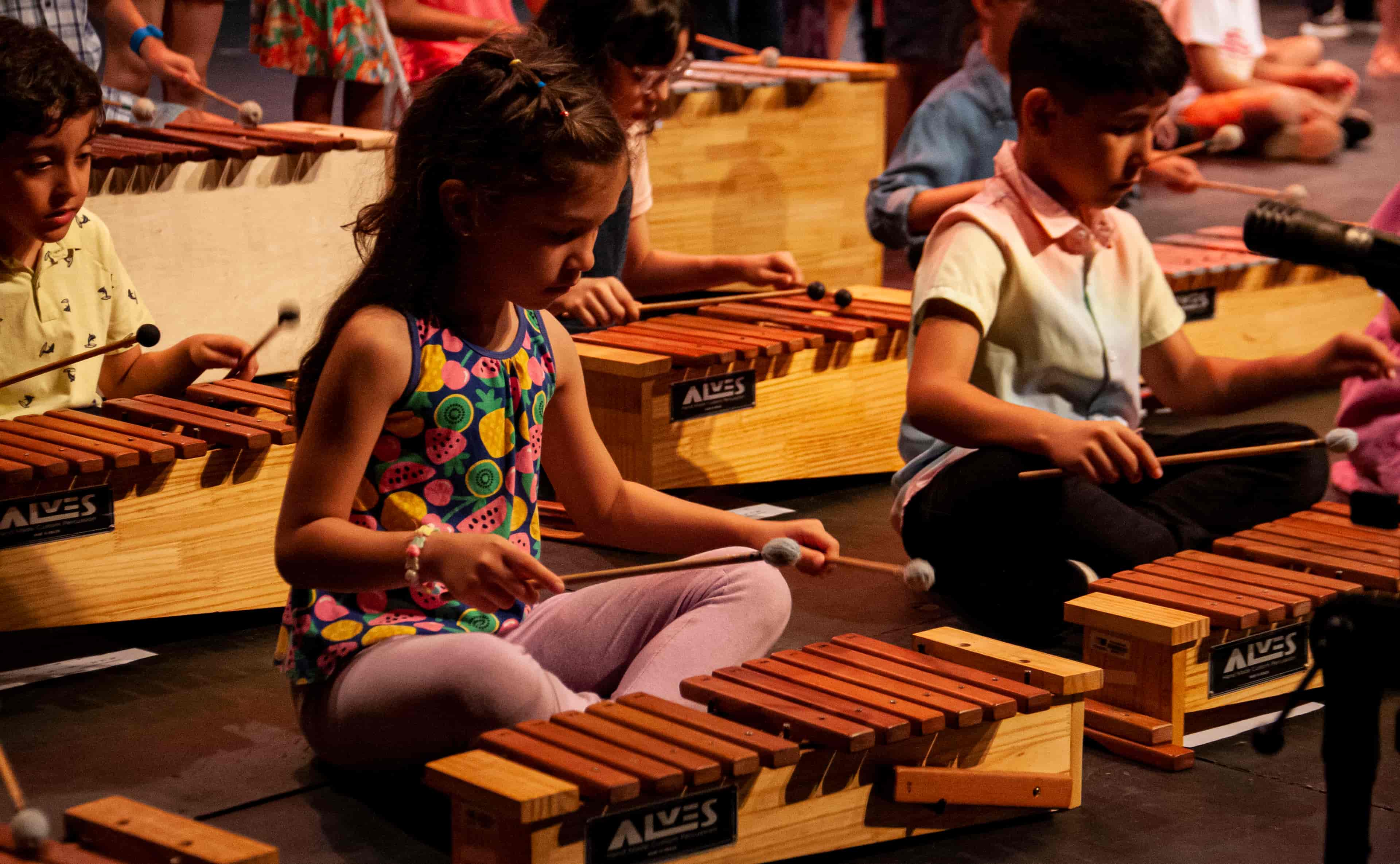 Banner do evento  Mostra de Encerramento/Musicalização Infantil 3 e 4 e Educação Musical 