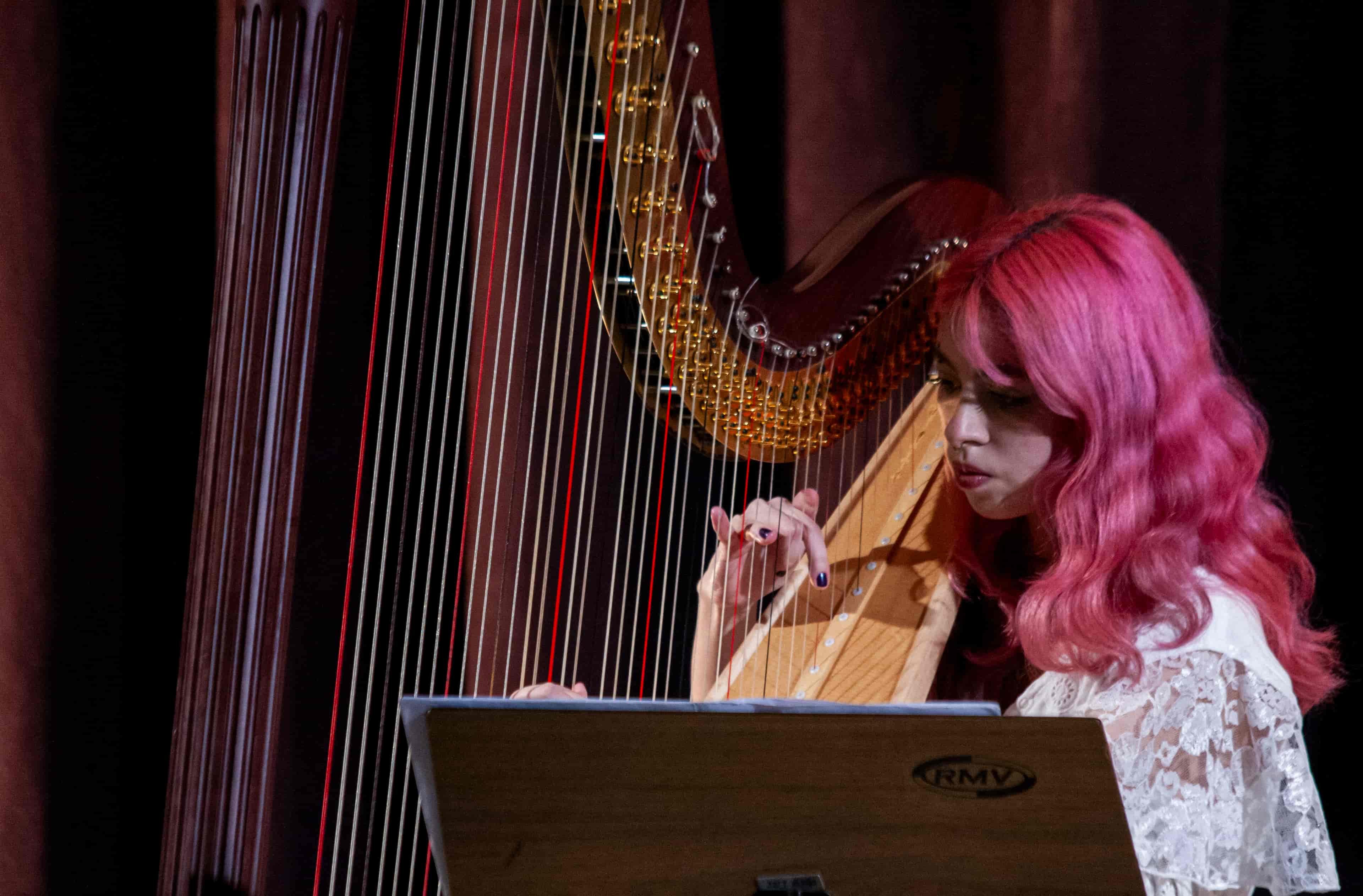 Banner do evento  Recital de Estudantes/Harpa