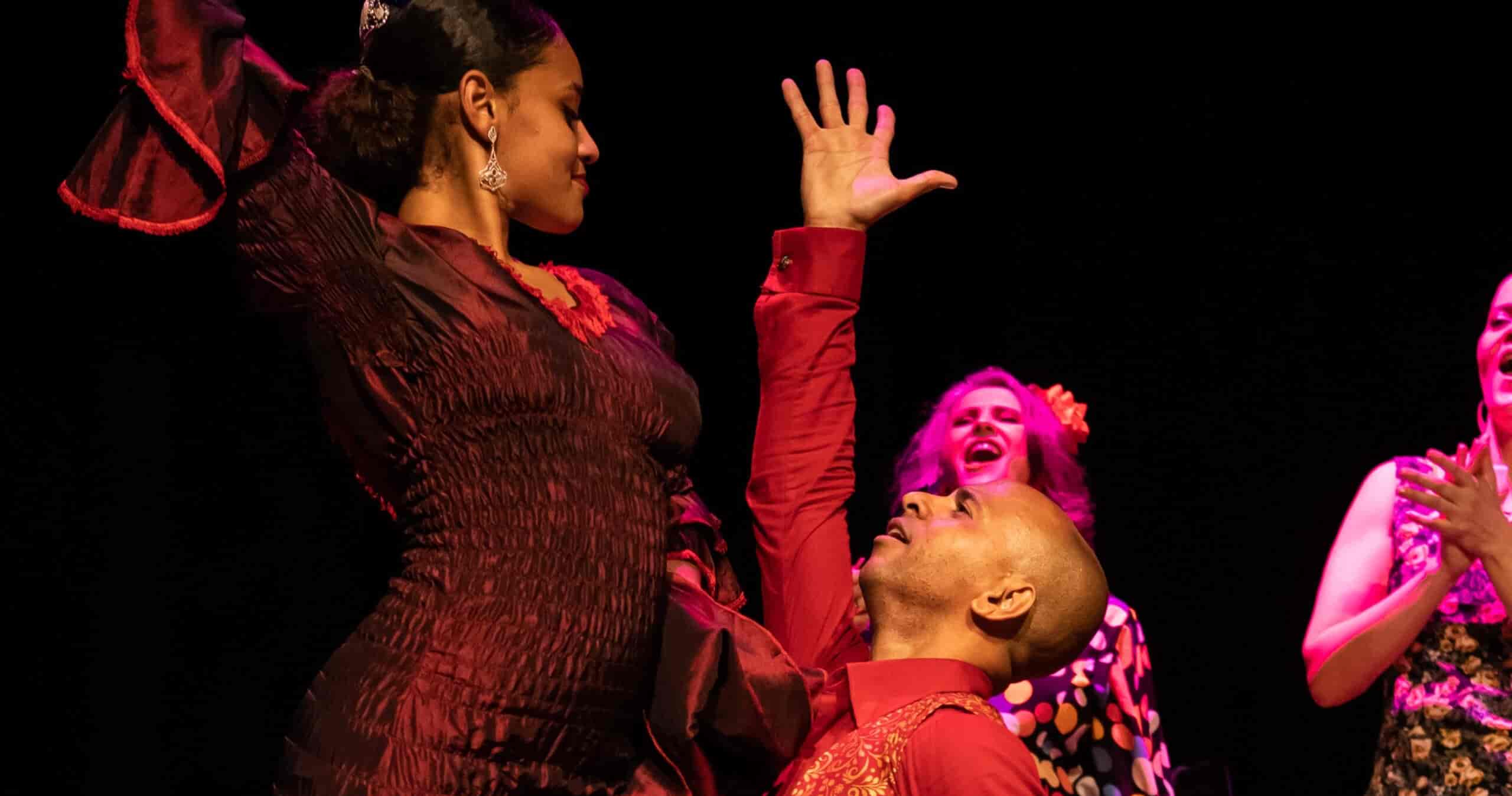 Banner do evento Espetáculo Sábados Flamencos - Tatu Olé