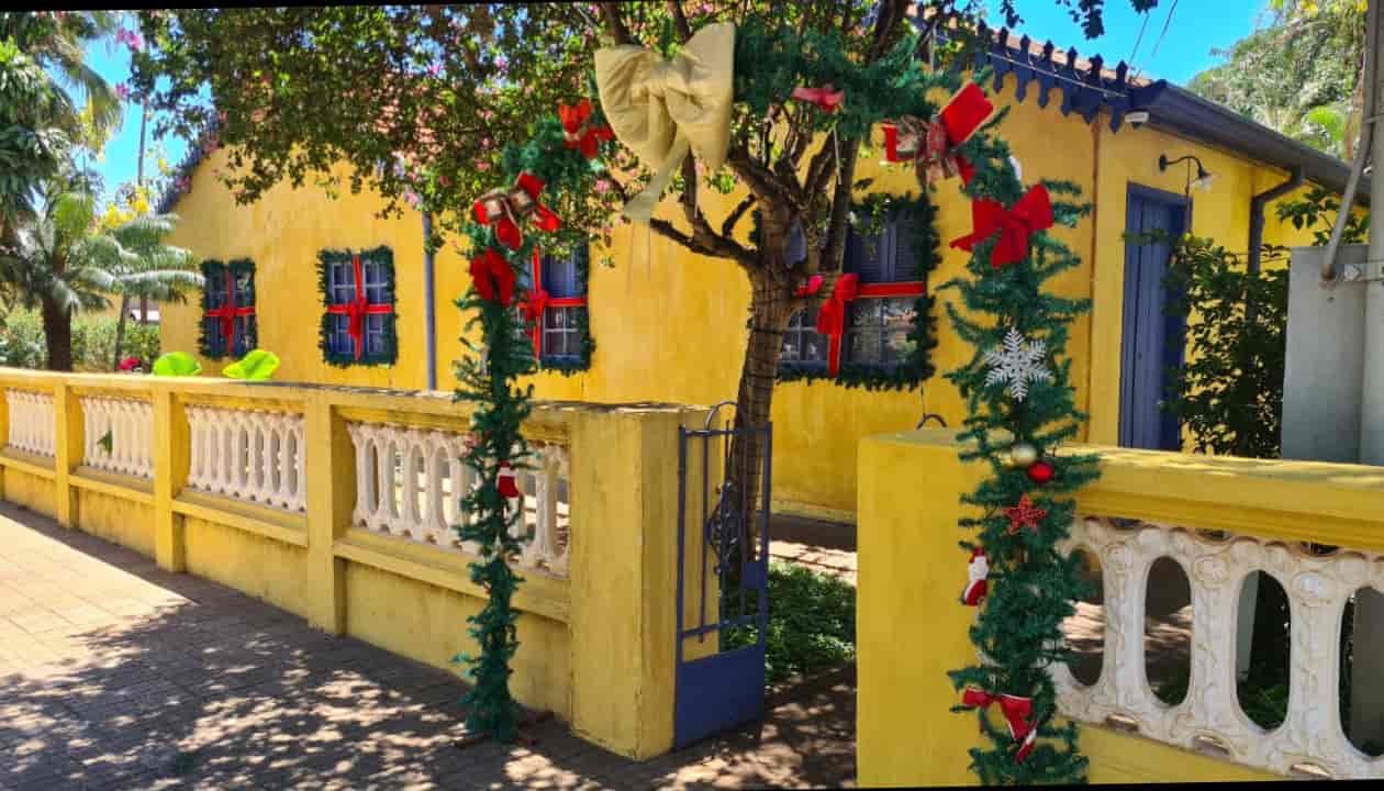 Banner do evento Aniversário de Portinari: Jardim de Natal