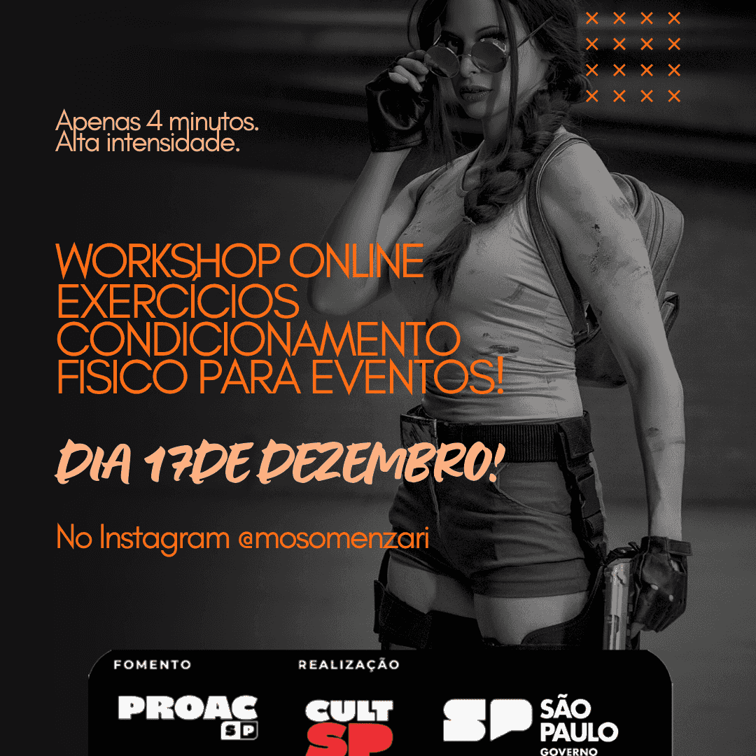 Banner do evento Workshop online Condicionamento Fisico Para Evento!