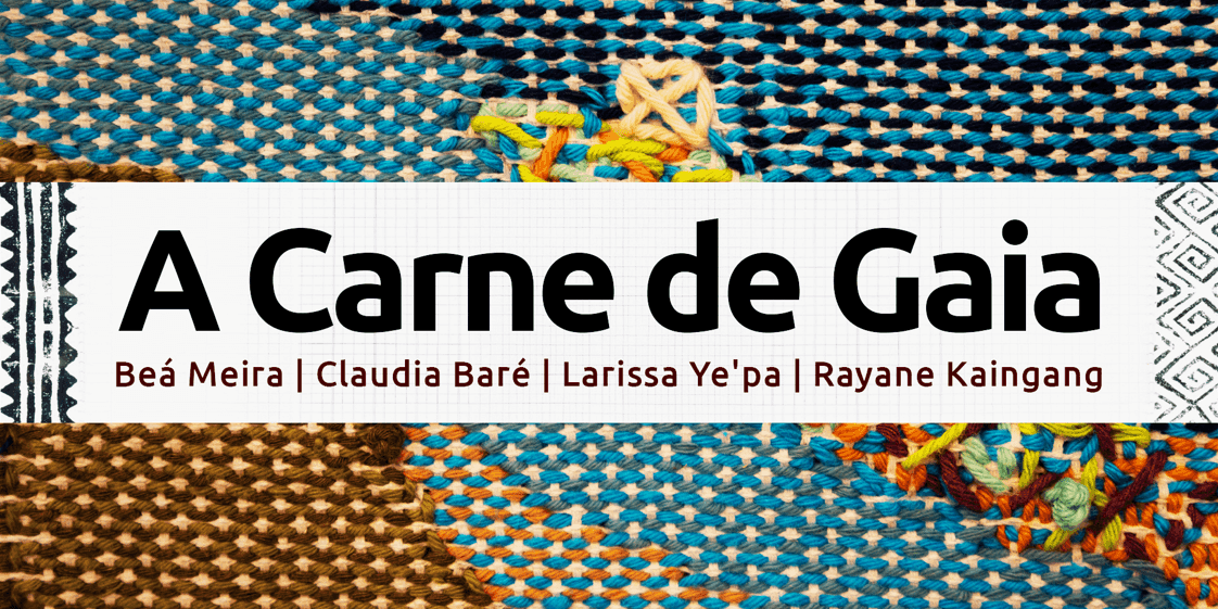 Banner do evento Lançamento do vídeo documentário “A Carne de Gaia”, no Youtube