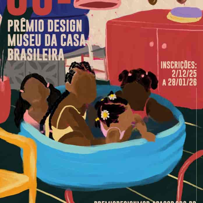 Banner do evento Mostra dos Cartazes Finalistas do Concurso de Cartazes do 36º Prêmio Desgin Museu da Casa Brasileira