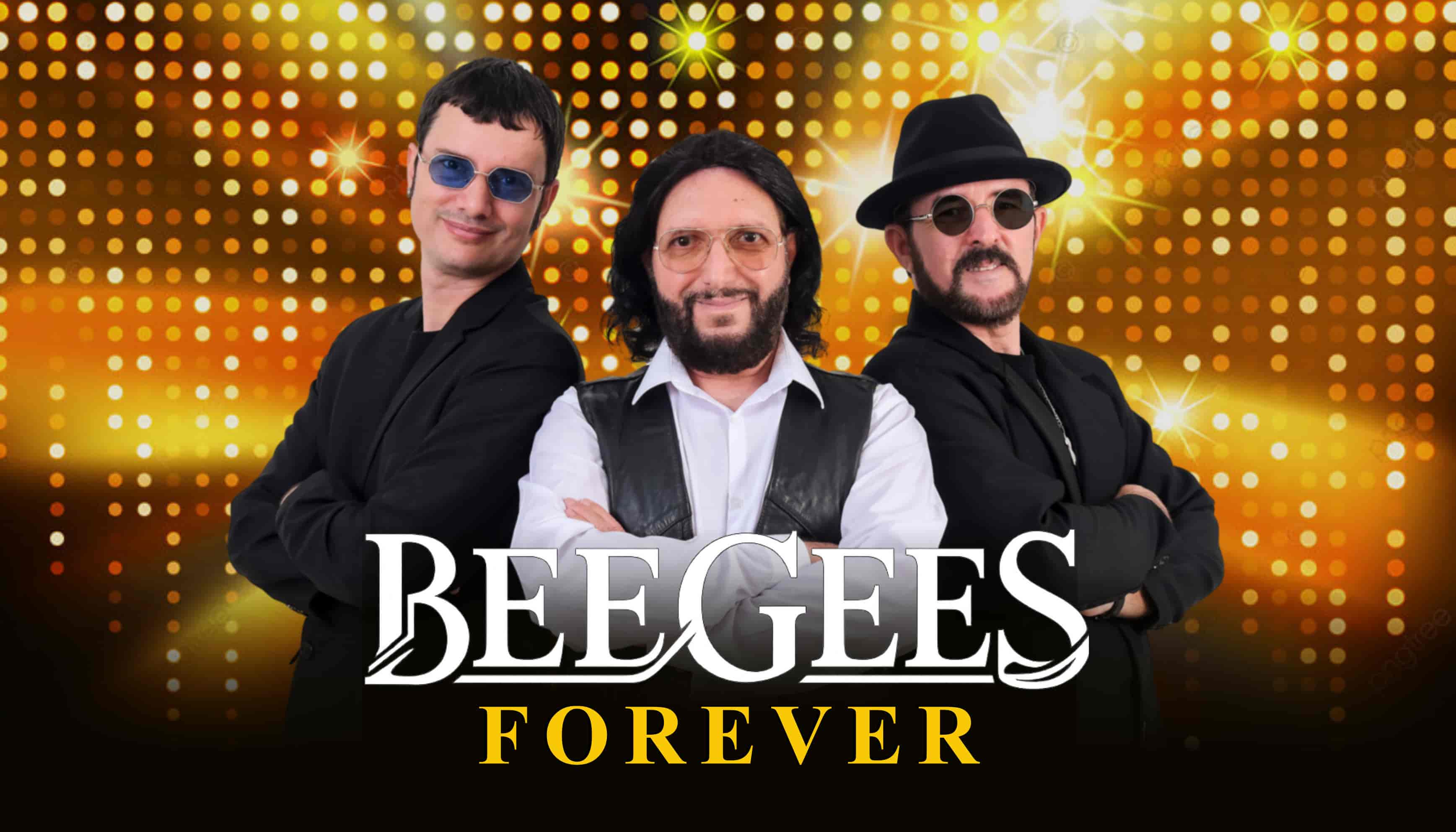 Banner do evento Bee Gees Forever 