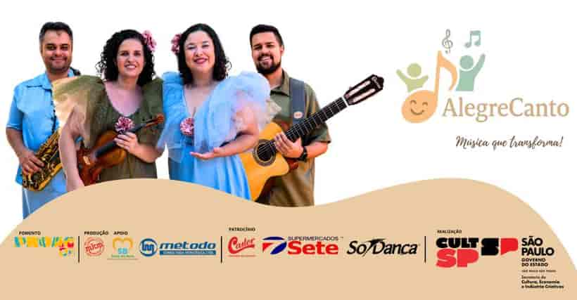 Banner do evento Alegrecanto - Lar Idosos CHavantes