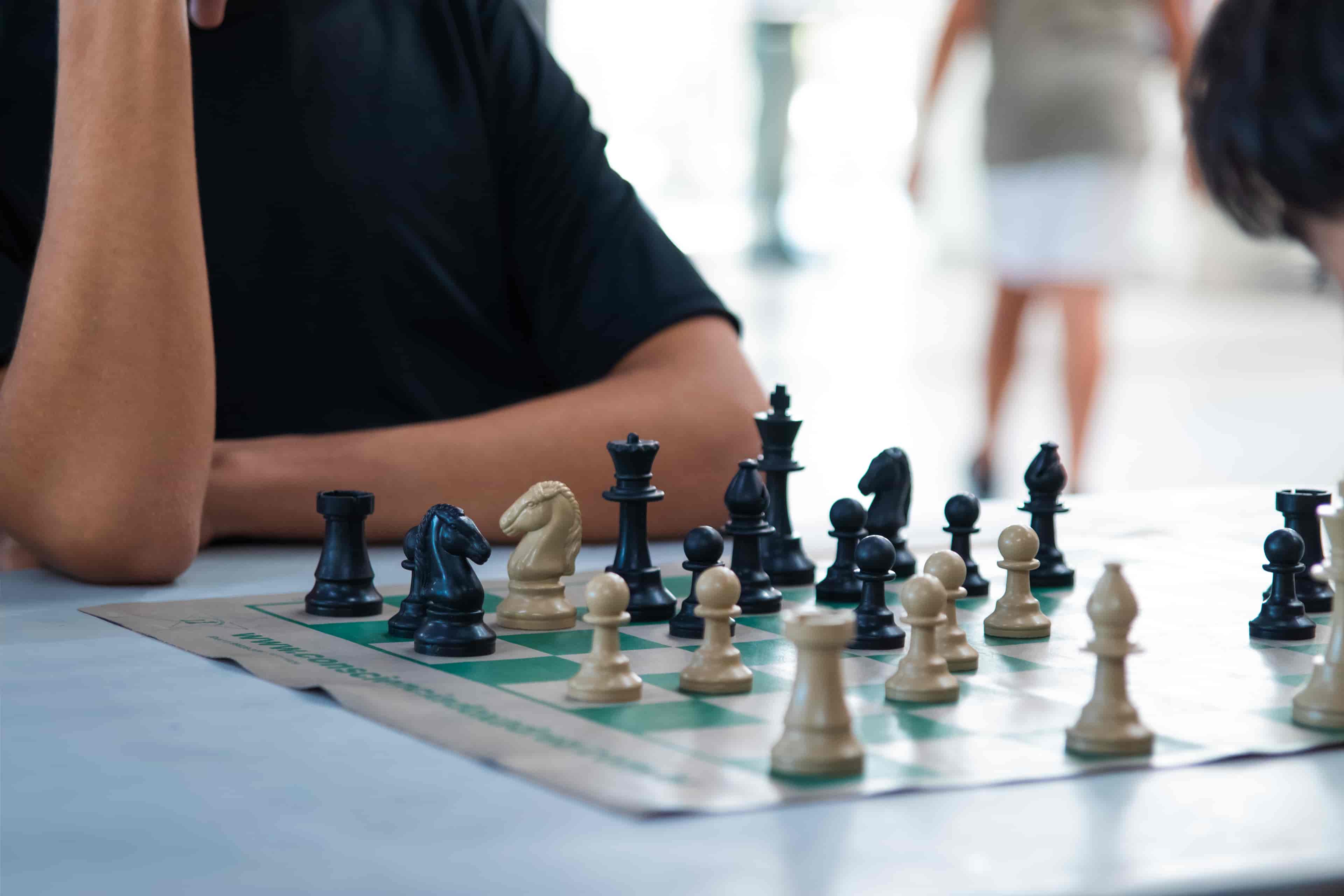 Banner do evento Oficina de Xadrez - Jogada de Mestre