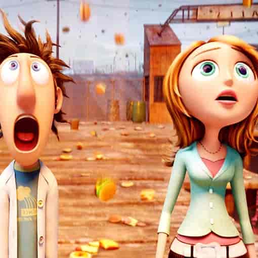 Banner do evento Cine Kids | Tá chovendo hambúrguer