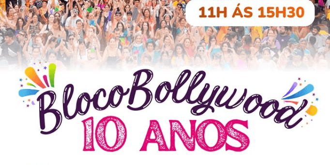 Banner do evento Bloco Bollywood - 2026