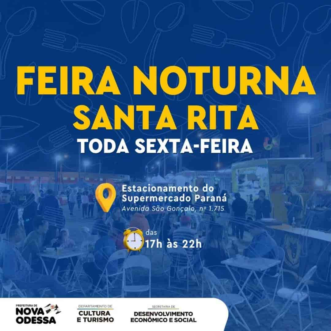 Imagem do evento Feira Noturna Santa Rita