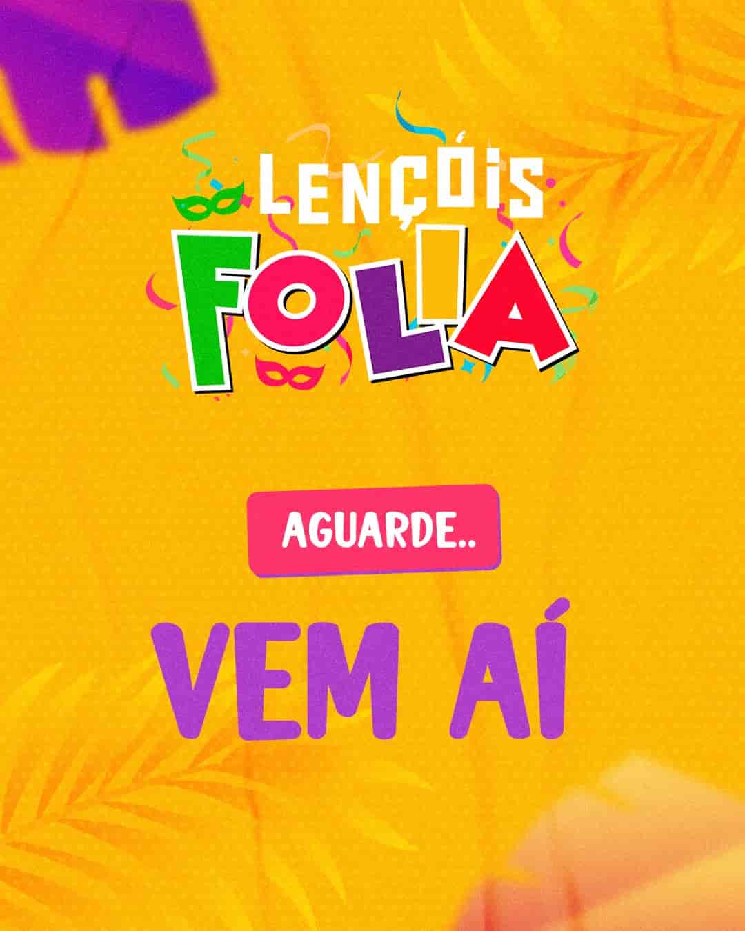 Banner do evento Lençóis Folia 2026