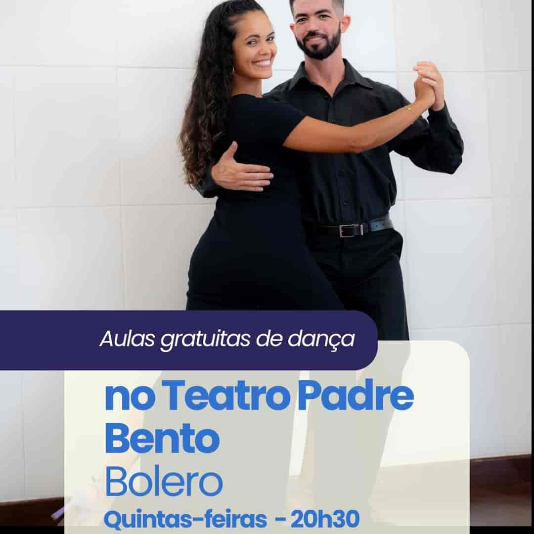 Banner do evento Aula de Bolero – Teatro Padre Bento