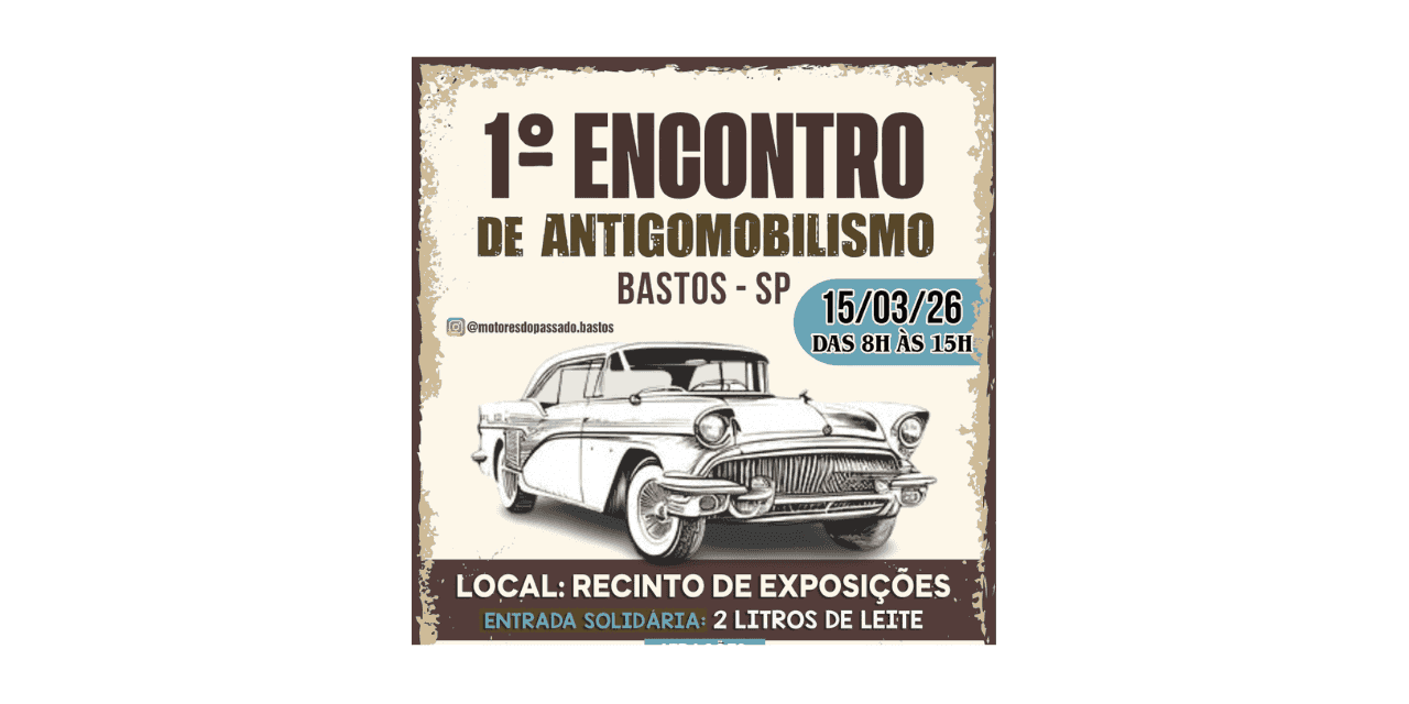 Imagem do evento 1º ENCONTRO DE ANTIGOMOBILISMO 