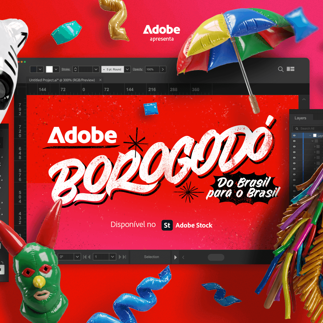 Banner do evento Abertura exposição Adobe Borogodó