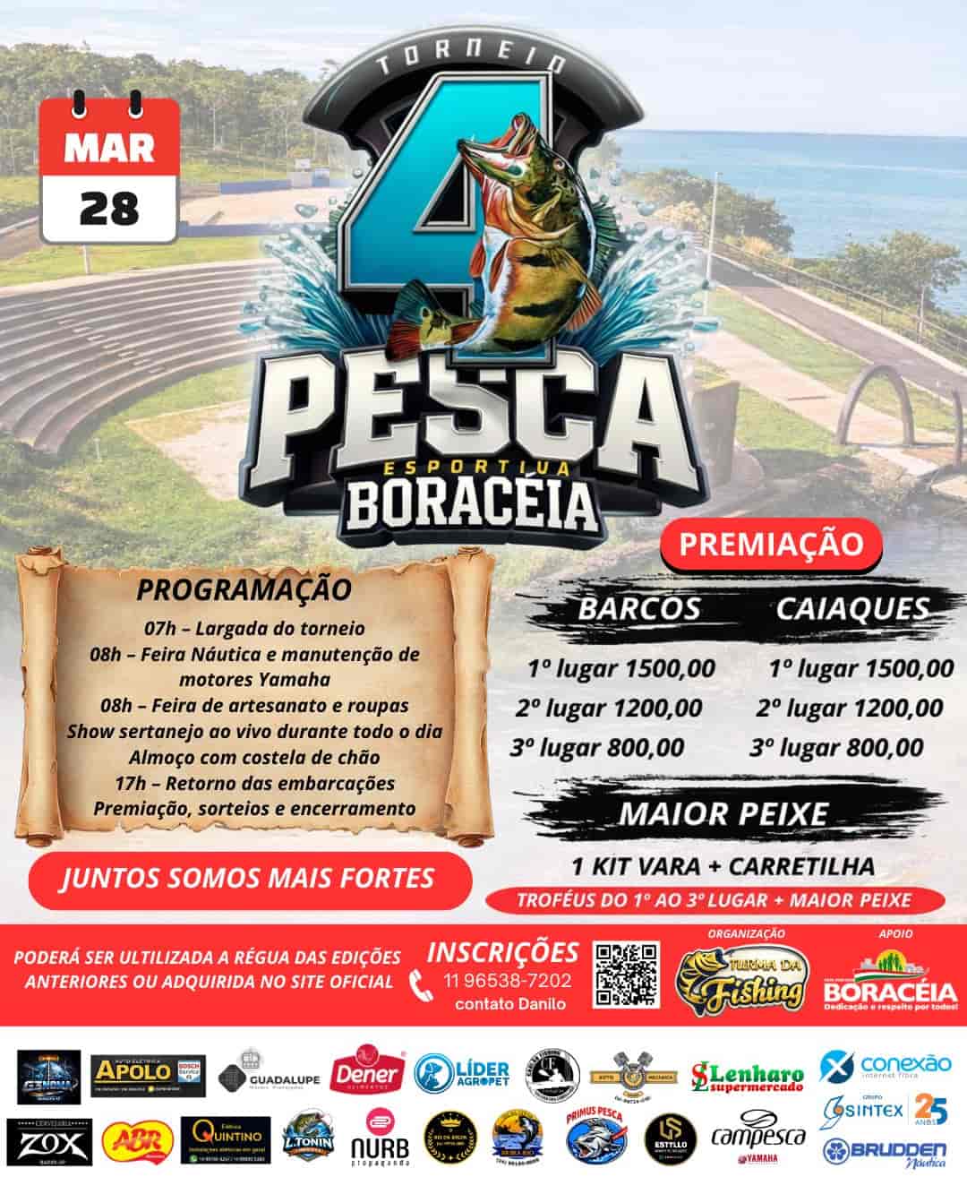 Banner do evento 4º TORNEIO DE PESCA ESPORTIVA 2026