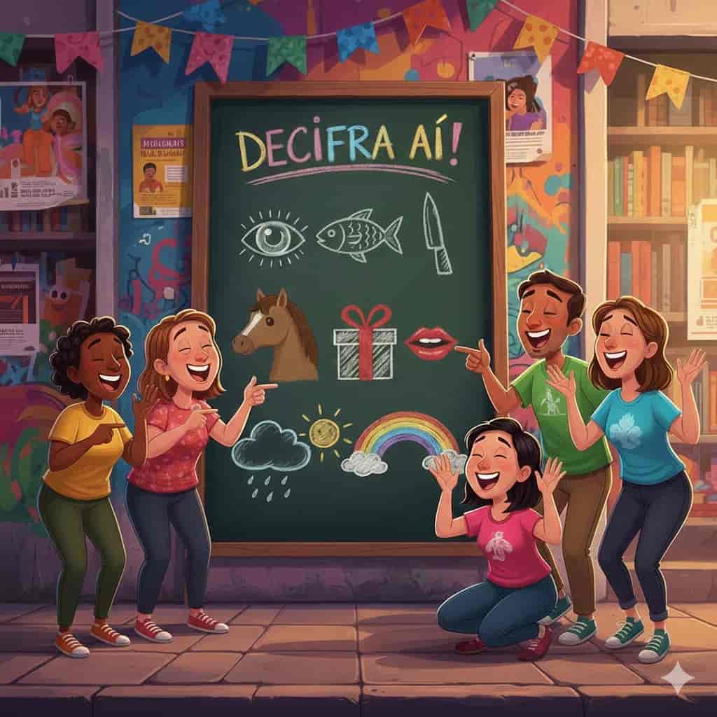 Imagem do evento DECIFRA AÍ: DITADOS POPULARES COM EMOJIS – COM EQUIPE BIBLIOTECA