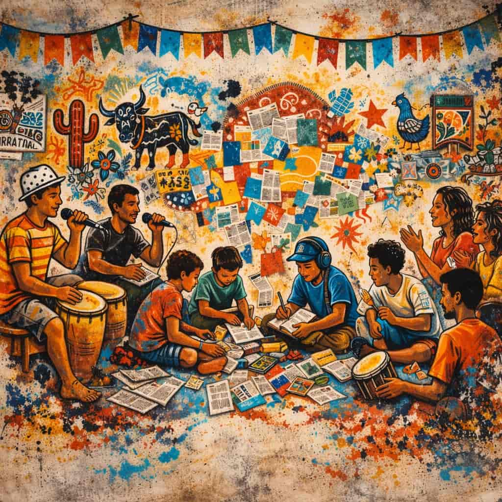 Imagem do evento NORTE E NORDESTE EM RIMA: RAP E TRADIÇÃO POPULAR – COM EQUIPE BIBLIOTECA