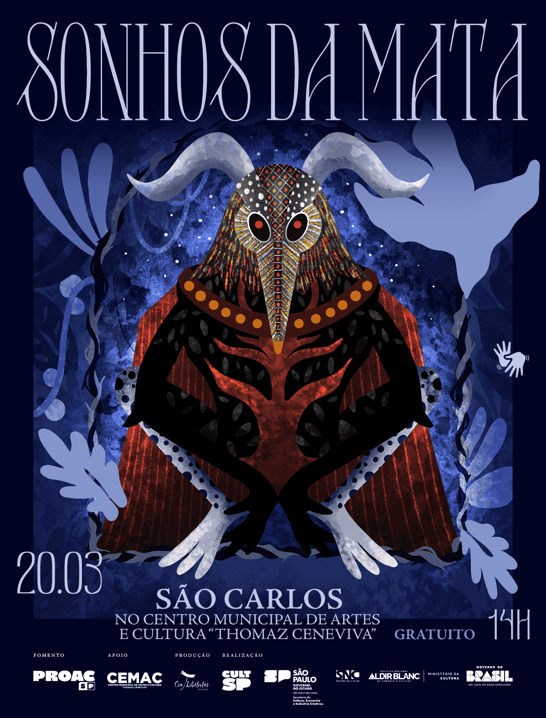 Imagem do evento Espetáculo "Sonhos da Mata"