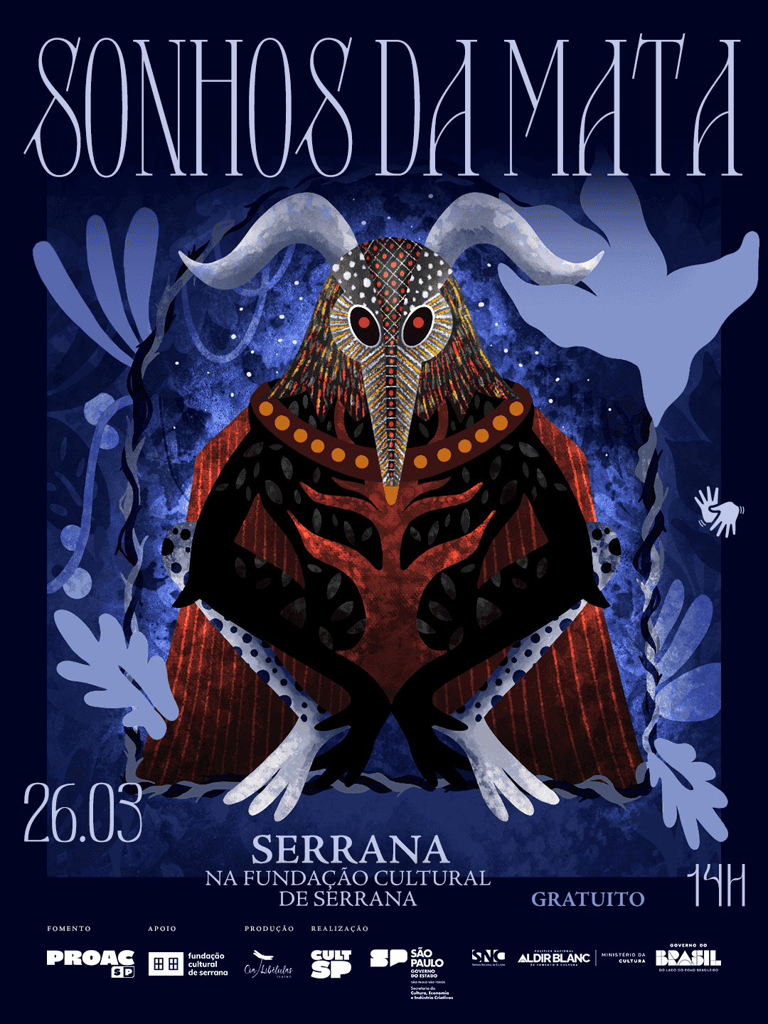 Imagem do evento Espetáculo "Sonhos da Mata" 