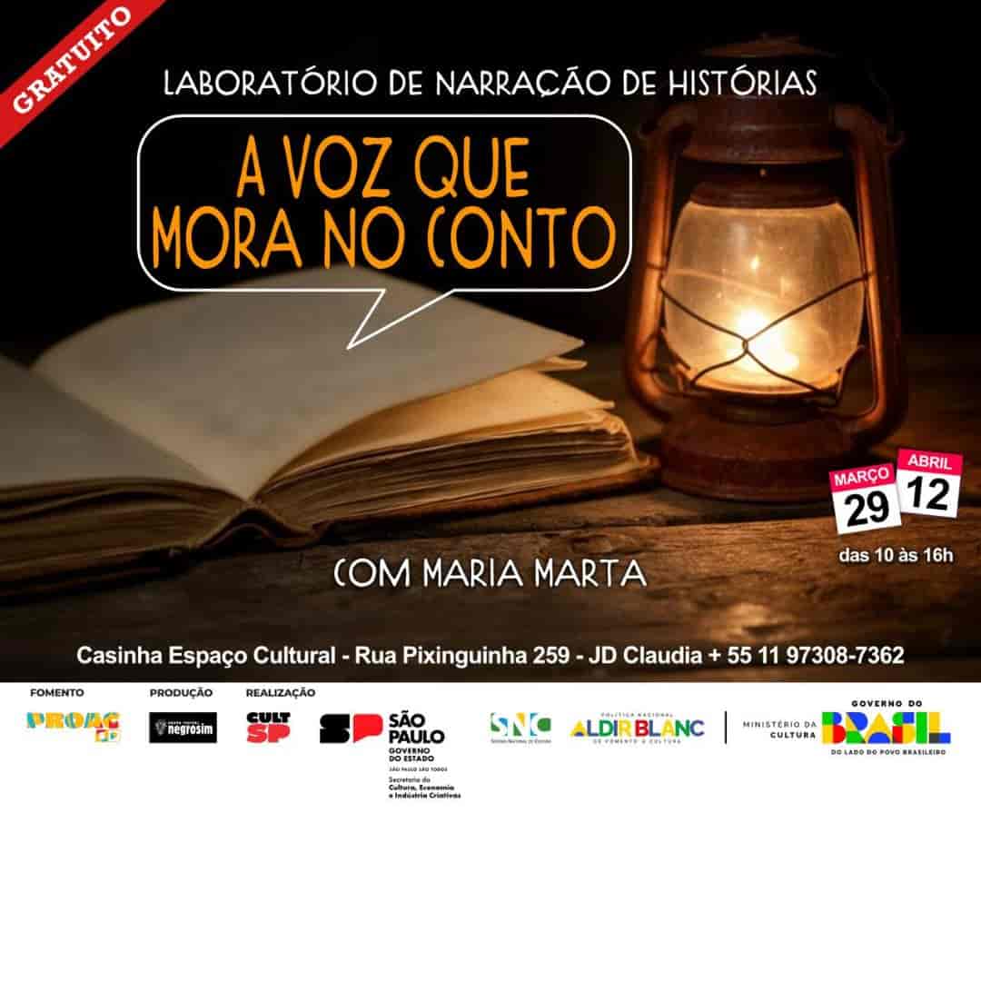 Imagem do evento A VOZ QUE MORA NO CONTO