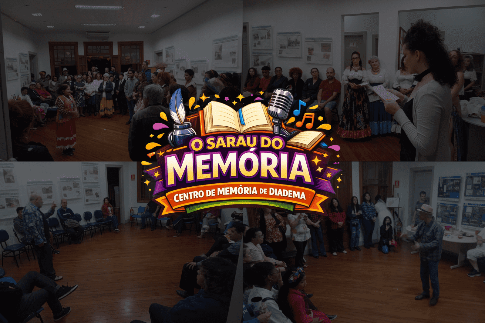 Imagem do evento Sarau do Memória - Diadema